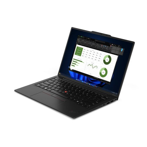 Lenovo ThinkPad X1 Carbon Gen 12 Intel Core Ultra 7 155U Laptop 35.6 cm (14") WUXGA 16 GB LPDDR5x-SDRAM 512 GB SSD Wi-Fi 6E (802.11ax) Windows 11 Pro UK English Black (PROMO)