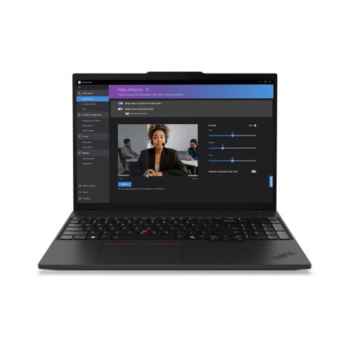Lenovo ThinkPad T16 Gen 3 Intel Core Ultra 7 155U Laptop 40.6 cm (16") WUXGA 16 GB DDR5-SDRAM 512 GB SSD Wi-Fi 6E (802.11ax) Windows 11 Pro UK English Black
