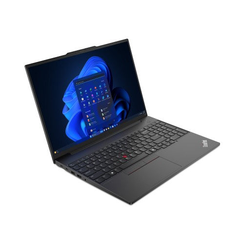Lenovo ThinkPad E16 Gen 2 (AMD) AMD Ryzen™ 7 7735HS Laptop 40.6 cm (16") WUXGA 16 GB DDR5-SDRAM 512 GB SSD Wi-Fi 6E (802.11ax) Windows 11 Pro UK English Black