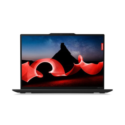 Lenovo ThinkPad X1 Carbon Gen 12 Intel Core Ultra 7 155U Laptop 35.6 cm (14") WUXGA 16 GB LPDDR5x-SDRAM 512 GB SSD Wi-Fi 6E (802.11ax) Windows 11 Pro UK English Black (PROMO)