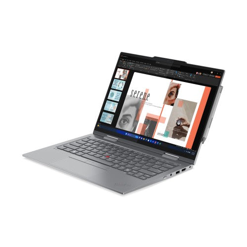 Lenovo ThinkPad X1 2-in-1 Gen 9 Intel Core Ultra 7 155U Hybrid (2-in-1) 35.6 cm (14") Touchscreen WUXGA 32 GB LPDDR5x-SDRAM 1 TB SSD Wi-Fi 6E (802.11ax) Windows 11 Pro UK English Grey (PROMO)