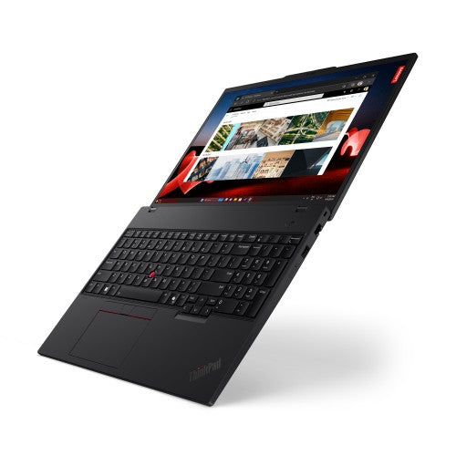 Lenovo ThinkPad T16 Gen 3 Intel Core Ultra 7 155U Laptop 40.6 cm (16") WUXGA 16 GB DDR5-SDRAM 512 GB SSD Wi-Fi 6E (802.11ax) Windows 11 Pro UK English Black