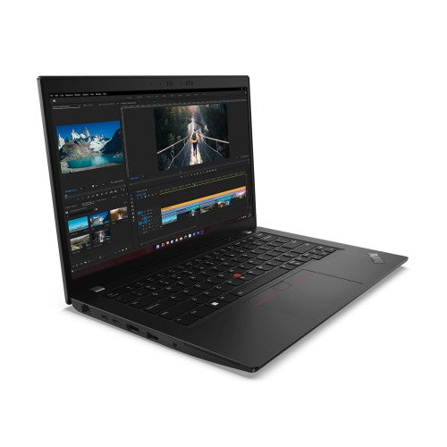Lenovo ThinkPad L14 Gen 4 (Intel) Intel® Core™ i3 i3-1315U Laptop 35.6 cm (14") Full HD 16 GB DDR4-SDRAM 256 GB SSD Wi-Fi 6 (802.11ax) Windows 11 Pro UK English Black