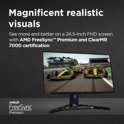 Lenovo Legion R25f-30 LED display 62.2 cm (24.5") 1920 x 1080 pixels Full HD Black
