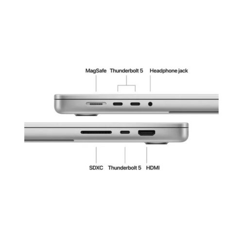 Apple MacBook Pro 16-inch : M4 Max chip with 14‑core CPU and 32‑core GPU, 36GB, 1TB SSD - Silver (PROMO)