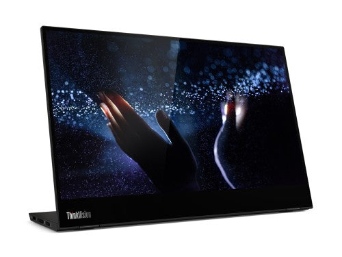 Lenovo M14t LED display 35.6 cm (14") 1920 x 1080 pixels Full HD Touchscreen Black