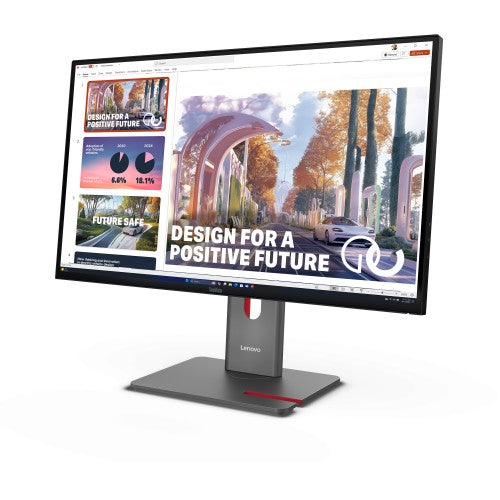 Lenovo ThinkVision P27QD-40 LED display 68.6 cm (27") 2560 x 1440 pixels Quad HD Black