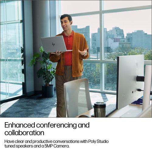 HP EliteBook 6 G1a AI PC AMD Ryzen AI 7 250 Laptop 35.6 cm (14") WUXGA 16 GB DDR5-SDRAM 512 GB SSD Wi-Fi 7 (802.11be) Windows 11 Pro Silver