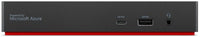 Lenovo 40B20135UK laptop dock/port replicator Wired USB 3.2 Gen 1 (3.1 Gen 1) Type-A + Type-C Black
