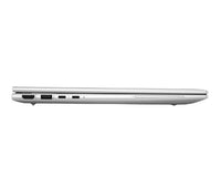 Slim silver HP EliteBook G11 laptop closed, showing thin profile and side ports.