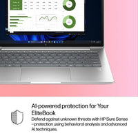 HP EliteBook 6 G1i AI Intel Core Ultra 7 255U Laptop 35.6 cm (14") WUXGA 16 GB DDR5-SDRAM 512 GB SSD Wi-Fi 7 (802.11be) Windows 11 Pro AI PC Silver