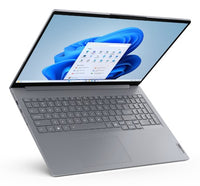 Lenovo ThinkBook 16 G8 IRL Intel Core 5 210H Laptop 40.6 cm (16") WUXGA 16 GB DDR5-SDRAM 256 GB SSD Wi-Fi 6E (802.11ax) Windows 11 Pro UK English Grey