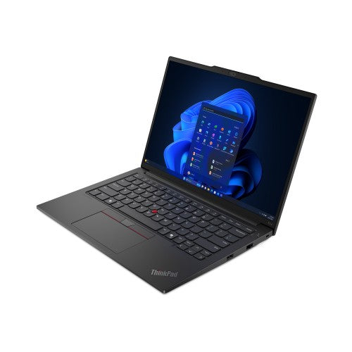 Lenovo ThinkPad E14 Gen 6 (Intel) Intel Core Ultra 7 155H Laptop 35.6 cm (14") WUXGA 16 GB DDR5-SDRAM 512 GB SSD Wi-Fi 6E (802.11ax) Windows 11 Pro English Black
