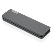 Lenovo 40AU0065UK laptop dock/port replicator Wired USB 3.2 Gen 1 (3.1 Gen 1) Type-C Black