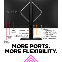 OMEN by HP 27 inch UHD 144Hz Gaming Monitor - OMEN 27k