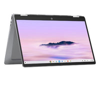 HP Chromebook x360 14b-cd0000na Intel® Core™ i3 i3-N305 35.6 cm (14") Touchscreen Full HD 8 GB LPDDR5-SDRAM 256 GB eUFS Wi-Fi 6 (802.11ax) ChromeOS Silver