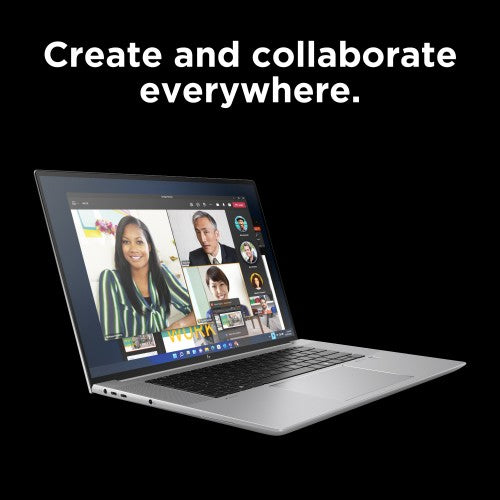 HP ZBook Studio G11 Intel Core Ultra 7 155H Mobile workstation 40.6 cm (16") WQUXGA 32 GB DDR5-SDRAM 512 GB SSD NVIDIA GeForce RTX 4070 Wi-Fi 7 (802.11be) Windows 11 Pro Silver