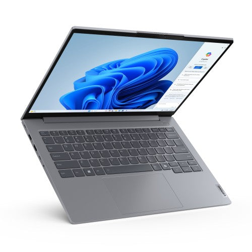Lenovo ThinkBook 14 G7 ARP AMD Ryzen™ 5 7535HS Laptop 35.6 cm (14") WUXGA 8 GB DDR5-SDRAM 256 GB SSD Wi-Fi 6E (802.11ax) Windows 11 Pro UK English Grey