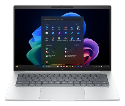HP EliteBook 8 G1a Next Gen AI PC Wolf Pro Security Edition Copilot+ PC AMD Ryzen AI 5 340 Laptop 35.6 cm (14") Touchscreen WUXGA 16 GB DDR5-SDRAM 512 GB SSD Wi-Fi 7 (802.11be) Windows 11 Home Silver