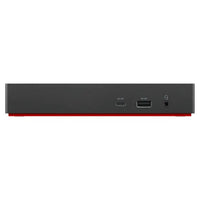 Lenovo 40AY0135UK laptop dock/port replicator Wired USB 3.2 Gen 1 (3.1 Gen 1) Type-C Black