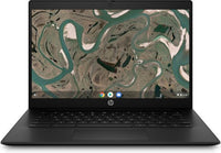 HP Chromebook 14 G7 Intel® Celeron® N5100 35.6 cm (14") Full HD 4 GB LPDDR4x-SDRAM 32 GB eMMC Wi-Fi 6 (802.11ax) ChromeOS Black