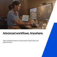 HP Zbook X G1i 16 inch Mobile Workstation PC Wolf Pro Security Edition - Data Science Intel Core Ultra 9 285H 40.6 cm (16") 2.5K 32 GB DDR5-SDRAM 1 TB SSD NVIDIA RTX PRO 2000 Blackwell Wi-Fi 7 (802.11be) Windows 11 Pro AI Workstation, AI PC Silver