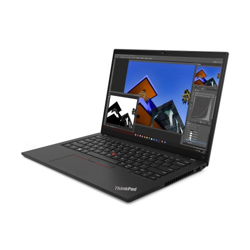 Lenovo ThinkPad T14 Gen 4 (AMD) AMD Ryzen™ 5 PRO 7540U Laptop 35.6 cm (14") WUXGA 16 GB LPDDR5x-SDRAM 512 GB SSD Wi-Fi 6E (802.11ax) Windows 11 Pro English Black