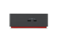 Lenovo 40B00300EU laptop dock/port replicator Wired Thunderbolt 4 Black, Red