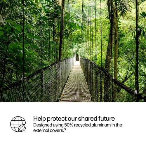 HP EliteBook 6 G1q Next Gen AI PC Wolf Pro Security Edition Copilot+ PC Qualcomm Snapdragon X1-26-100 Laptop 35.6 cm (14") WUXGA 32 GB LPDDR5x-SDRAM 1 TB SSD Wi-Fi 7 (802.11be) Windows 11 Pro Silver