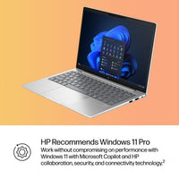 HP EliteBook 6 G1i Intel Core Ultra 7 255U Laptop 33.8 cm (13.3") Touchscreen WUXGA 32 GB DDR5-SDRAM 512 GB SSD Wi-Fi 7 (802.11be) Windows 11 Pro AI PC Silver