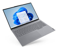Lenovo ThinkBook 16 G8 IRL Intel® Core™ i5 i5-13420H Laptop 40.6 cm (16") WUXGA 16 GB DDR5-SDRAM 256 GB SSD Wi-Fi 6E (802.11ax) Windows 11 Pro UK English Grey