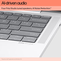 HP EliteBook 1040 G11 Intel Core Ultra 7 155H Laptop 35.6 cm (14") 2.8K 32 GB LPDDR5x-SDRAM 1 TB SSD Wi-Fi 6E (802.11ax) Windows 11 Pro AI PC Silver