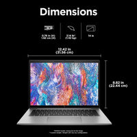 HP ZBook Firefly G11 Intel Core Ultra 7 155H Mobile workstation 35.6 cm (14") WUXGA 16 GB DDR5-SDRAM 512 GB SSD NVIDIA RTX A500 Wi-Fi 6E (802.11ax) Windows 11 Pro AI Workstation, AI PC Silver