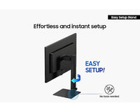 Samsung LS24D600UAU computer monitor 61 cm (24") 2560 x 1440 pixels Quad HD LCD Black