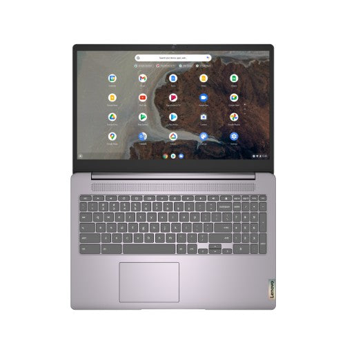 Lenovo IdeaPad 3 Chrome 15IJL6 Intel® Pentium® Silver N6000 Chromebook 39.6 cm (15.6") Full HD 8 GB LPDDR4x-SDRAM 128 GB eMMC Wi-Fi 6 (802.11ax) ChromeOS English Grey