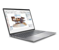 HP ZBook 8 G1i Data Science Intel Core Ultra 7 255H Mobile workstation 35.6 cm (14") WUXGA 32 GB DDR5-SDRAM 1 TB SSD NVIDIA RTX 500 Ada Wi-Fi 7 (802.11be) Windows 11 Pro AI Workstation, AI PC Silver
