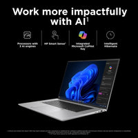 HP ZBook Studio G11 Intel Core Ultra 7 155H Mobile workstation 40.6 cm (16") WQUXGA 32 GB DDR5-SDRAM 512 GB SSD NVIDIA GeForce RTX 4070 Wi-Fi 7 (802.11be) Windows 11 Pro Silver