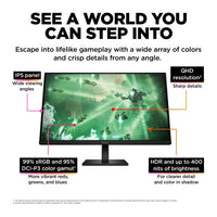 OMEN by HP 27 inch QHD 165Hz Gaming Monitor - OMEN 27q