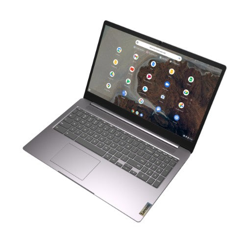 Lenovo IdeaPad 3 Chrome 15IJL6 Intel® Pentium® Silver N6000 Chromebook 39.6 cm (15.6") Full HD 8 GB LPDDR4x-SDRAM 128 GB eMMC Wi-Fi 6 (802.11ax) ChromeOS English Grey