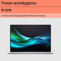 HP EliteBook 1040 G11 Intel Core Ultra 7 155H Laptop 35.6 cm (14") Touchscreen WUXGA 16 GB LPDDR5x-SDRAM 512 GB SSD Wi-Fi 6E (802.11ax) Windows 11 Pro AI PC Silver