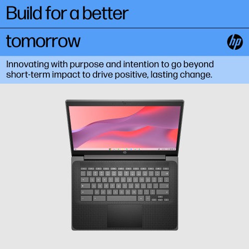 HP Fortis G1i 14 inch Chromebook Intel® N N150 35.6 cm (14") Touchscreen Full HD 8 GB LPDDR5x-SDRAM Wi-Fi 6E (802.11ax) ChromeOS