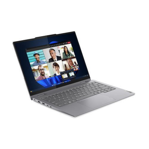 Lenovo ThinkBook 14 2-in-1 G4 IML Intel Core Ultra 7 155U Hybrid (2-in-1) 35.6 cm (14") Touchscreen WUXGA 16 GB DDR5-SDRAM 512 GB SSD Wi-Fi 6E (802.11ax) Windows 11 Pro English Grey