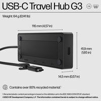 HP USB-C Travel Hub G3