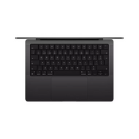 Apple MacBook Pro 14-inch : M4 Pro chip with 12-core CPU and 16‑core GPU, 24GB, 512GB SSD - Black