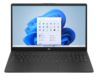 HP 15-fc0057na AMD Ryzen™ 5 7520U Laptop 39.6 cm (15.6") Full HD 8 GB LPDDR5-SDRAM 512 GB SSD Wi-Fi 6 (802.11ax) Windows 11 Home Black
