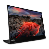Lenovo ThinkVision M14t Gen 2 LED display 35.6 cm (14") 2240 x 1400 pixels 2.2K Touchscreen Black