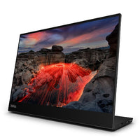 Lenovo ThinkVision M14t Gen 2 LED display 35.6 cm (14") 2240 x 1400 pixels 2.2K Touchscreen Black