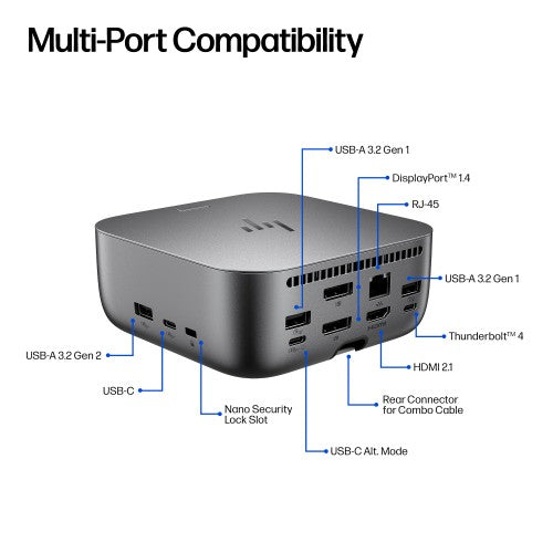 HP Thunderbolt 4 Ultra 280W G6 Dock