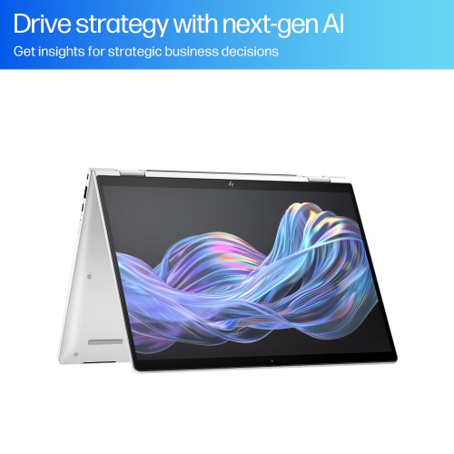 HP EliteBook X Flip G1i 14 inch Notebook Next Gen AI PC Wolf Pro Security Edition Copilot+ PC Intel Core Ultra 7 258V Hybrid (2-in-1) 35.6 cm (14") Touchscreen 2.5K 32 GB LPDDR5x-SDRAM Wi-Fi 7 (802.11be) Windows 11 Pro