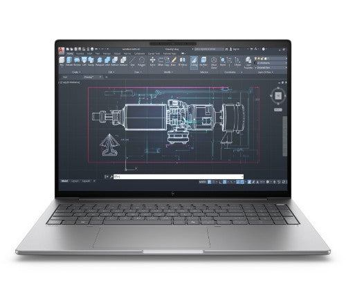 HP ZBook 8 G1i Wolf Pro Security Edition- Data Science Intel Core Ultra 9 285H Mobile workstation 40.6 cm (16") WQXGA 8 GB DDR5-SDRAM 1 TB SSD NVIDIA RTX 500 Ada Wi-Fi 7 (802.11be) Windows 11 Pro AI Workstation, AI PC Silver